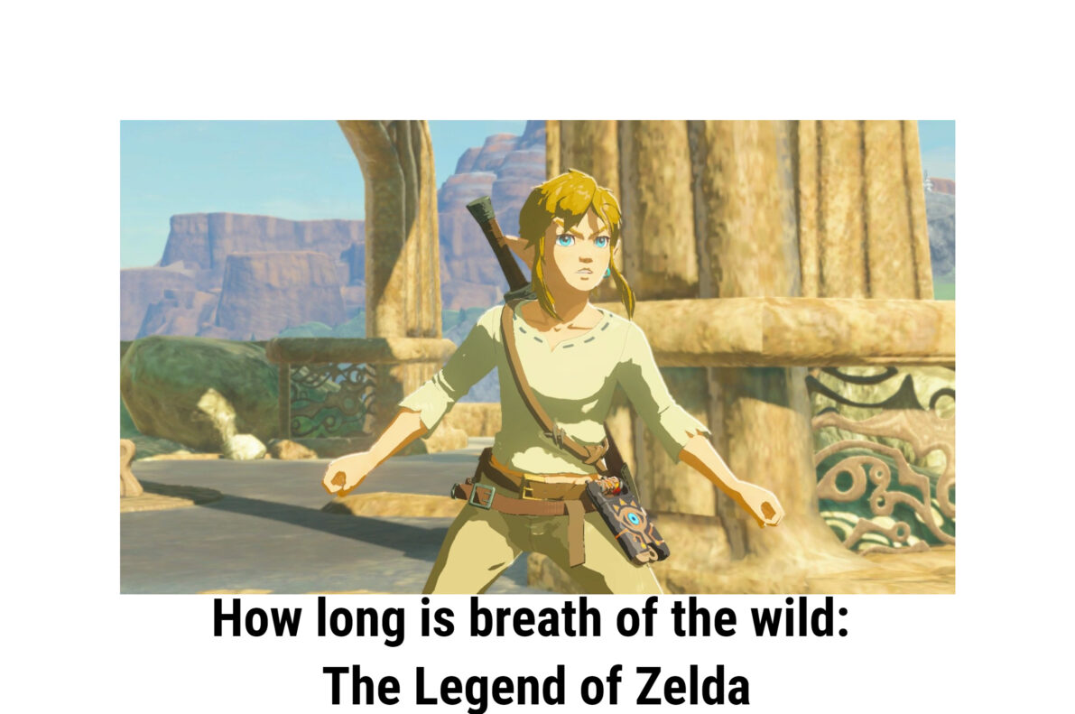 How long is breath of the wild: The Legend of Zelda