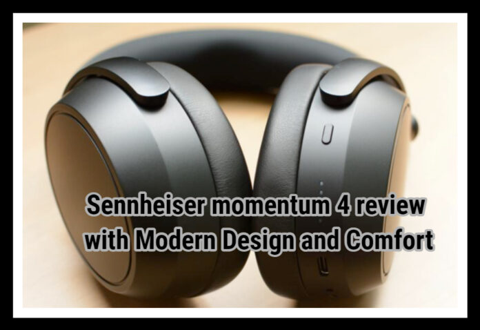 Sennheiser momentum 4 review with Modern Design and Comfort