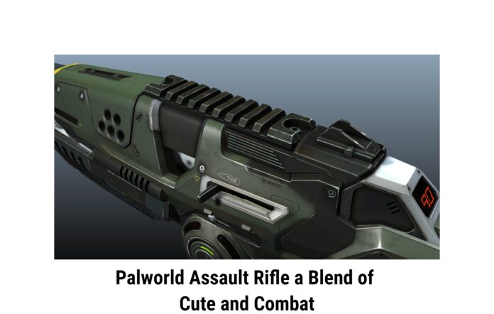 Palworld Assault Rifle a Blend of Cute and Combat