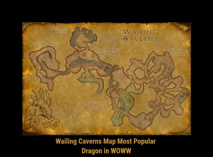 Wailing Caverns Map Most Popular Dragon in WOW